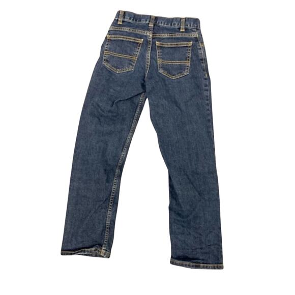 Wonder Nation Relaxed Fit Jeans 2 pairs medium was blue and charcoal - Picture 4 of 13